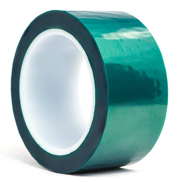 6573 Green High Temp Polyester Cleanroom Tape - 3 mil | Extreme Temperature | UltraTape