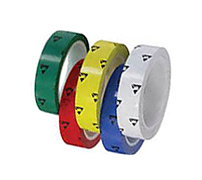 2265 Anti-Static Cleanroom Printed Over Laminated Vinyl Marking Tape | Color Coding | UltraTape