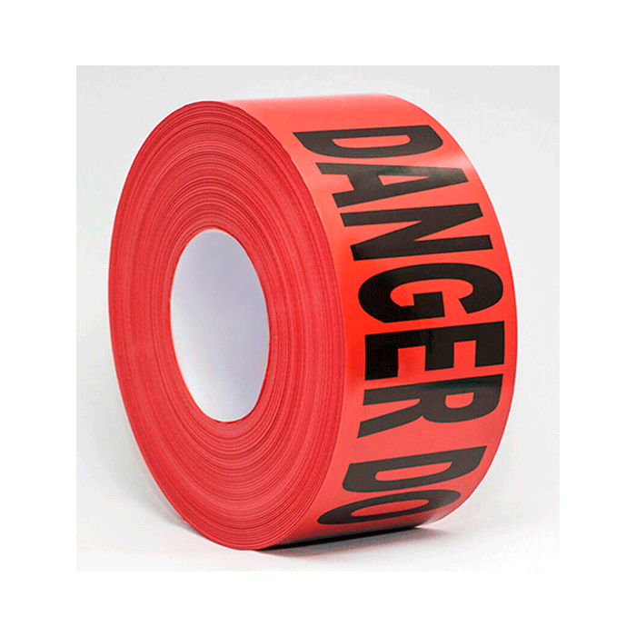 1/2 Removable Color-Code & Labeling Tape - 14 yds - Red CAL00514