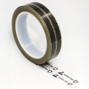 0137 Anti-Static Cellophane / Printed Esd Symbol Cleanroom Tape With Rubber Adhesive -  Classic Clean