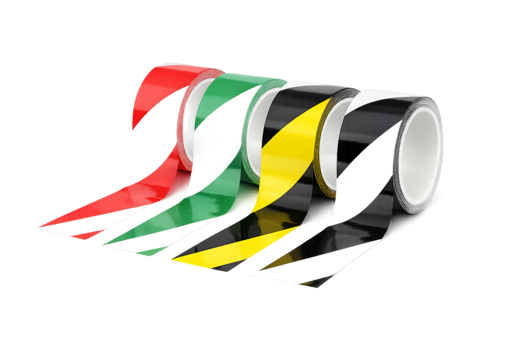 1165 Vinyl Striped Over Laminated Floor Marking Cleanroom Tape With Acrylic Adhesive -  UltraClean