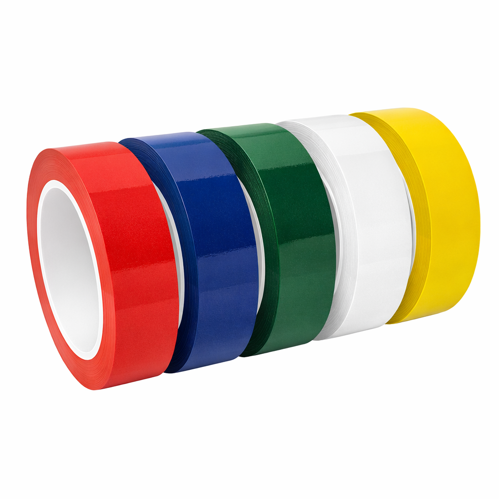 0186 Vinyl Solid Color Over Laminated Cleanroom Tape With Acrylic Adhesive - Classic Clean