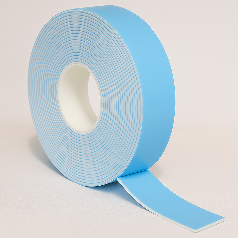 1410 Double-Sided Polyethylene Foam Tape with Permanent Rubber Adhesive  -  UltraClean