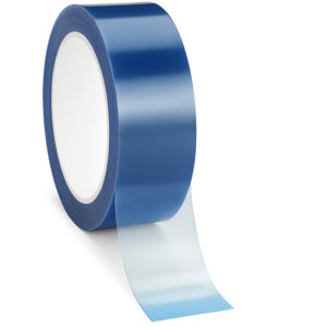 6571  Blue High Temp Polyester with Silicone Adhesive Cleanroom Tape -  UltraClean