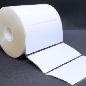 UTL21120D 4.0”x 2.0” White Direct Thermal Cleanroom Labels with Removable Adhesive