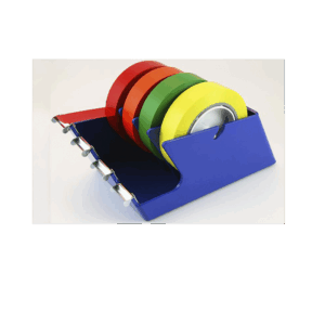 UT924 4 Roll Industrial Powder Coated Steel Tape Dispenser For Cleanroom